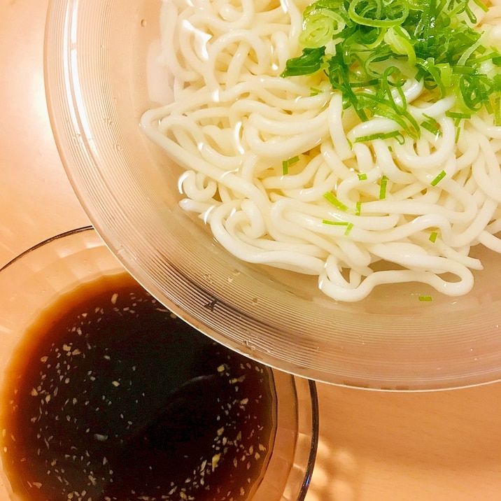 ポン酢＆めんつゆの冷やしうどん／流水麺